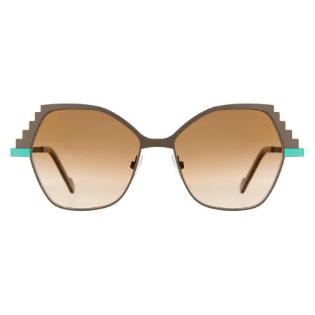 VANNI VS9618 C296 Bruin Dames Zonnebril