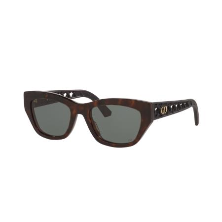 DIOR Mannelijk Sunglass Verydior S2I - Framekleur: Bruin, Lenskleur: Groen
