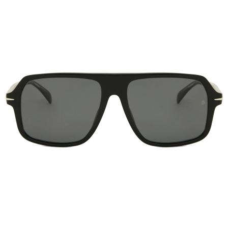 David Beckham DB 7059/F/S Aziatische pasvorm BSC/M9 Zwart Heren Zonnebril