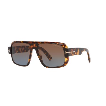 Tom Ford FT1101 TURNER 52F Tortoiseshell Heren Zonnebril
