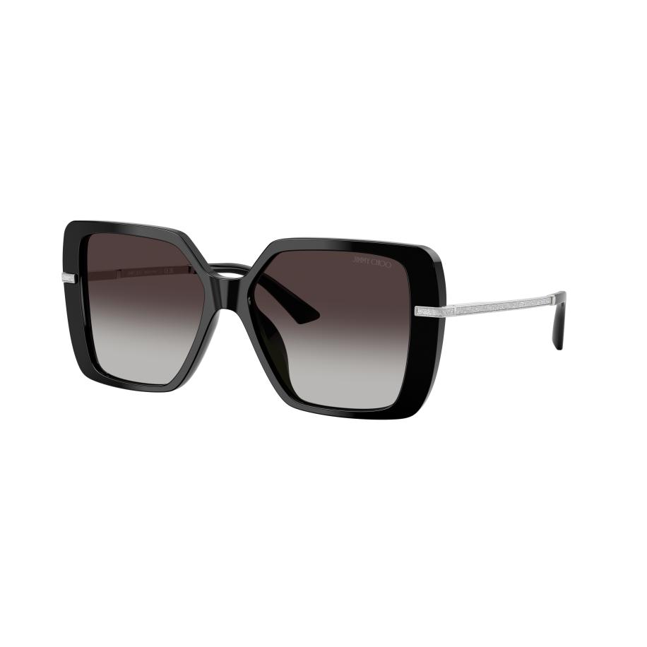 Jimmy Choo Vrouwelijk Sunglass JC5048JU - Framekleur: Zwart, Lenskleur: Gradiënt grijs Grijs