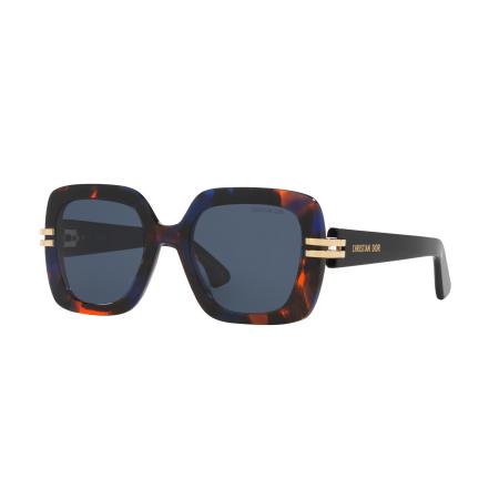 DIOR Vrouwelijk Sunglass CDior S2I CD40154I - Framekleur: Tortoise, Lenskleur: Blauw