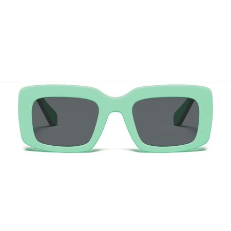 HANUKEii Santorini HK-022-02 Groen Heren Zonnebril