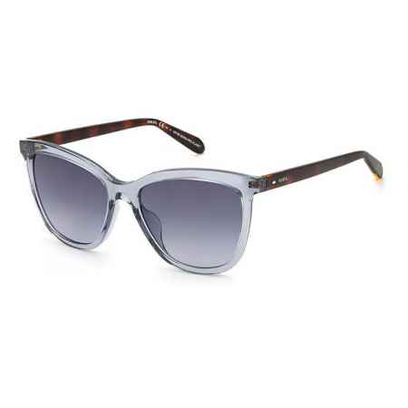 Fossil FOS 2115/G/S Aziatische pasvorm 63M/9O Grijs Dames Zonnebril