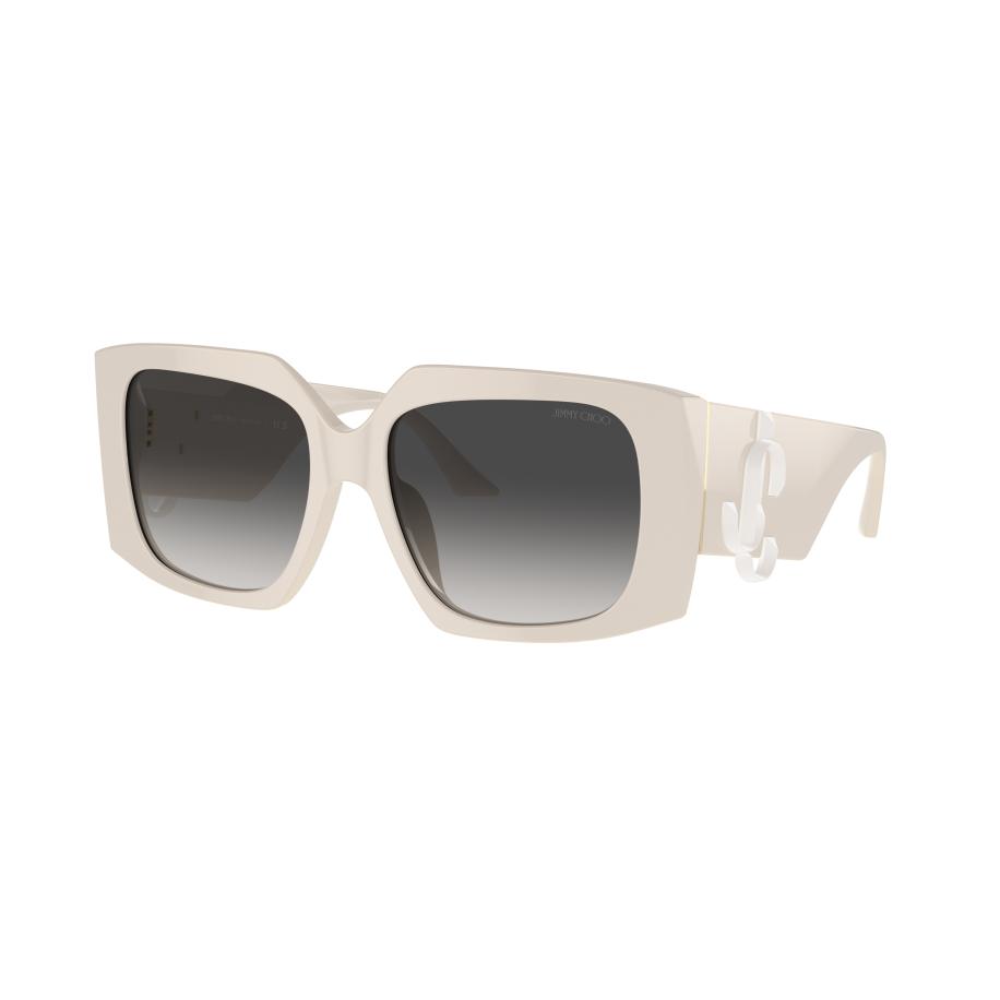Jimmy Choo Vrouwelijk Sunglass JC5006U - Framekleur: Wit, Lenskleur: Gradiënt grijs Grijs