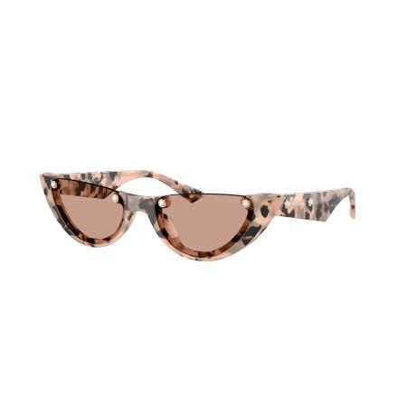 Jimmy Choo Vrouwelijk Sunglass JC5049HU - Framekleur: Roze Havana, Lenskleur: Bruin