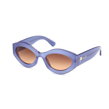 Pucci Emilio Pucci EP0227 90F Blauw Dames Zonnebril