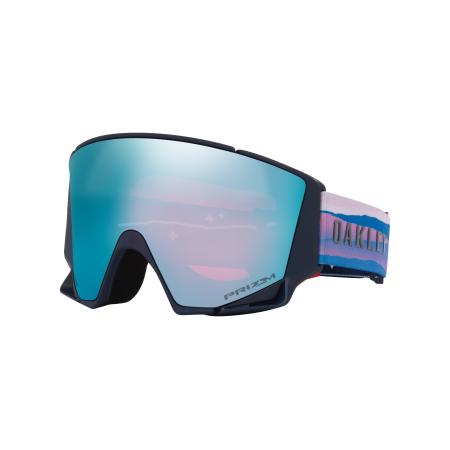 Oakley Unisex Sunglass OO7147 Flow Scape™ M Mikaela Shiffrin Signature Series Snow Goggles - Framekleur: Mikeala Shiffrin Signature, Lenskleur: Prizm