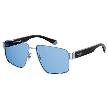 Polaroid PLD 6121/S KUF/C3 Zilver Heren Zonnebril