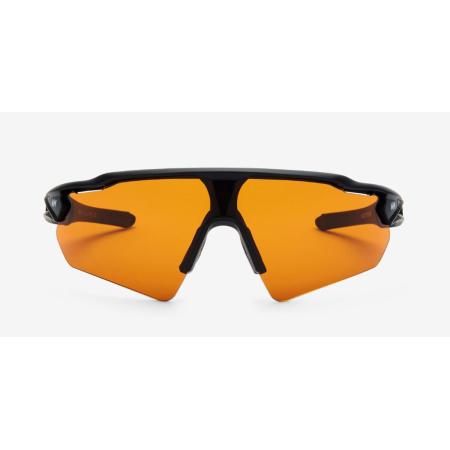 Messy Weekend RAPID Zwart Oranje Zwart Heren Zonnebril