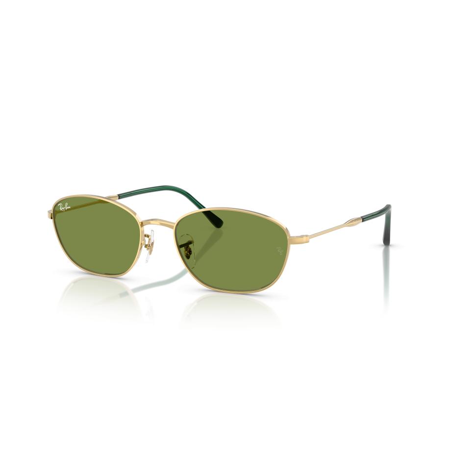 Ray-Ban Rb3749 zonnebril Arista Goud montuur Groen glazen 58-18 Goud