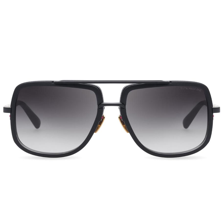 Dita Mach-One DRX-2030-G-BLK-18K-59 Zwart Heren Zonnebril
