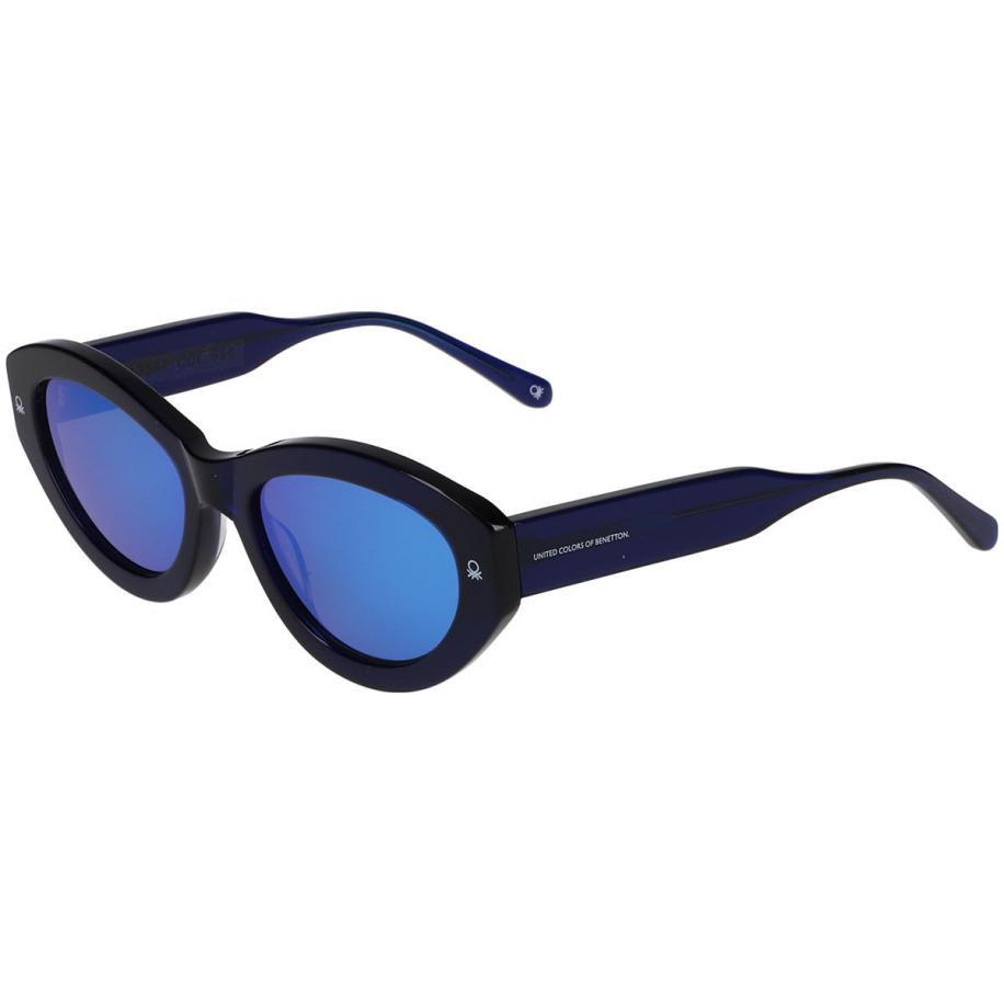 United Colors of Benetton 5050 696 Blauw Dames Zonnebril