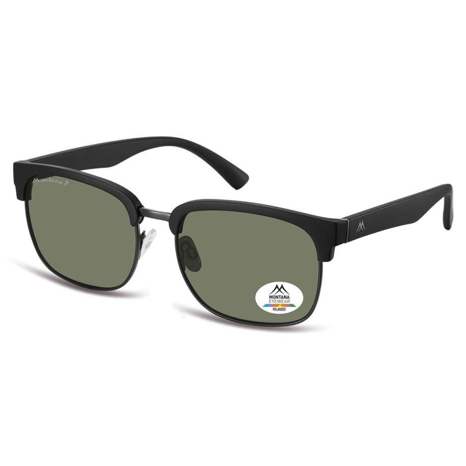 Montana Bril MP192 Polarized MP192A Zwart Heren Zonnebril