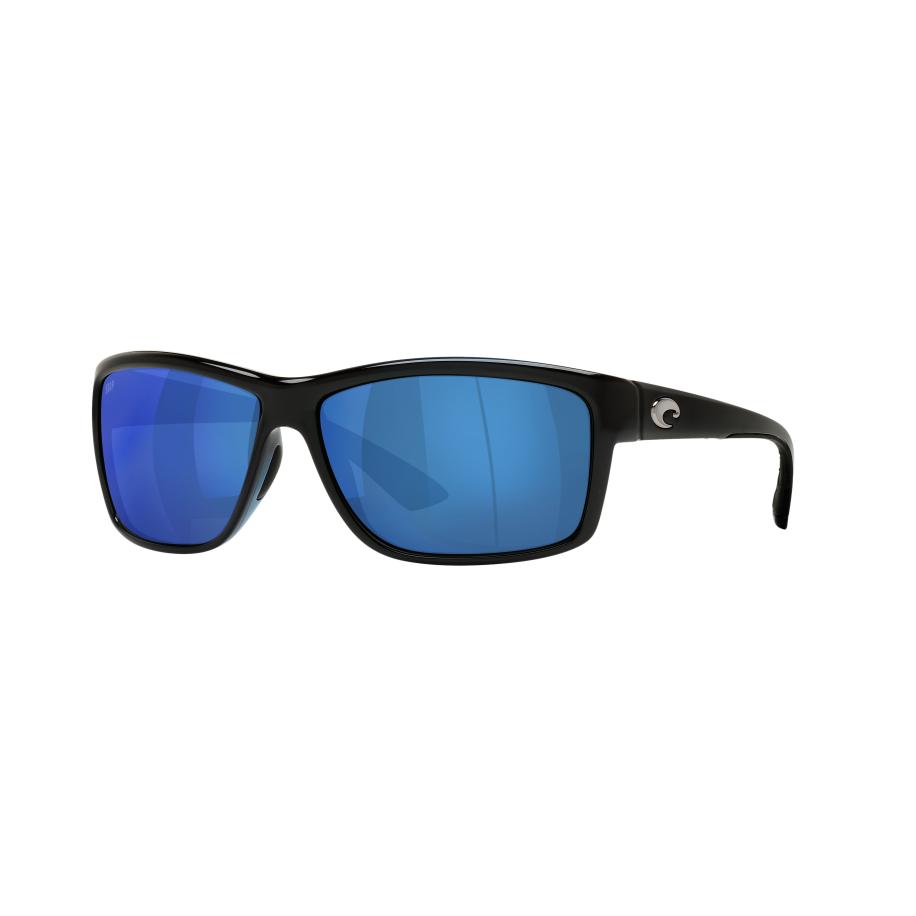 Costa Del Mar Mag Bay Polarized 904804 Zwart Heren Zonnebril Blauw