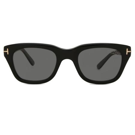 Tom Ford FT0237 SNOWDON Polarized 01D Zwart Heren Zonnebril