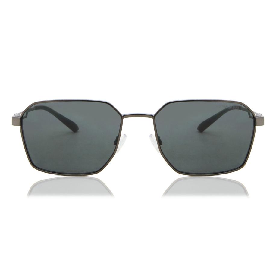 Emporio Armani EA2140 Aziatische pasvorm 300387 Gunmetal Heren Zonnebril