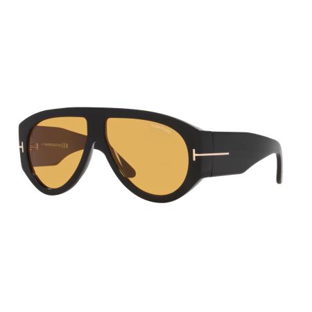 Tom Ford FT1044 BRONSON 01E Zwart Heren Zonnebril