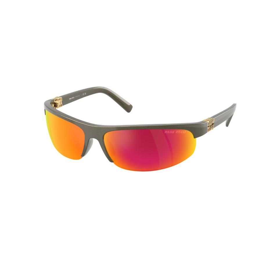 Miu Miu MUA02SF Aziatische pasvorm 17Y5M0 Groen Dames Zonnebril