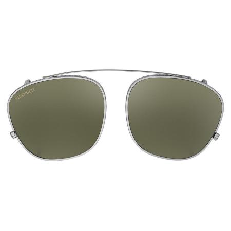 Serengeti Serengeti Clip-on Only Polarized SS603006 Gunmetal Heren Zonnebril