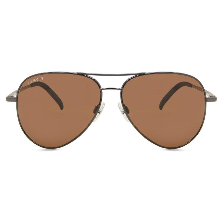 Serengeti Carrara Polarized 8297 Bruin Heren Zonnebril