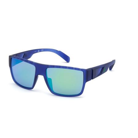 Adidas Sport SP0006 91Q Blauw Heren Zonnebril