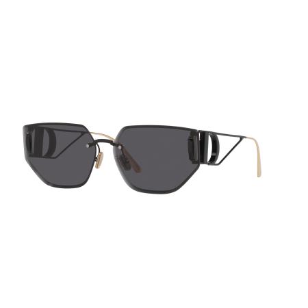 DIOR Vrouwelijk Sunglass 30Montaigne B3U Cd40146U - Framekleur: Zwart, Lenskleur: Groen