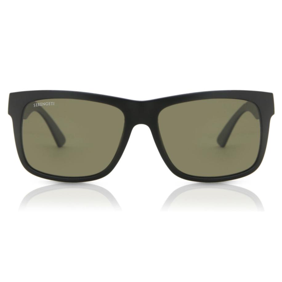 Serengeti Positano Polarized 8370 Zwart Heren Zonnebril