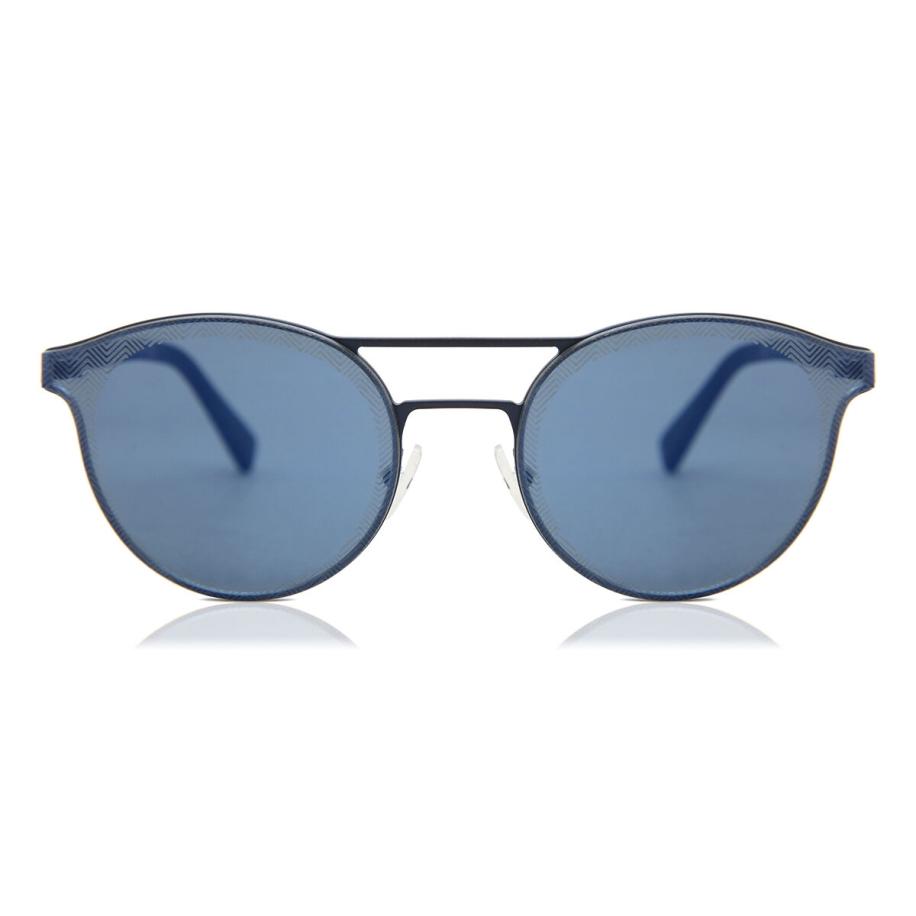 Zegna EZ0085 91X Blauw Heren Zonnebril