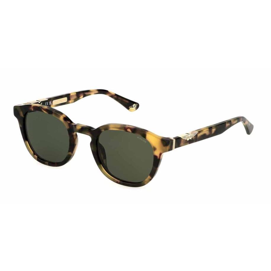 Police SPLL82 ORIGINS 60 0AGG Tortoiseshell Heren Zonnebril