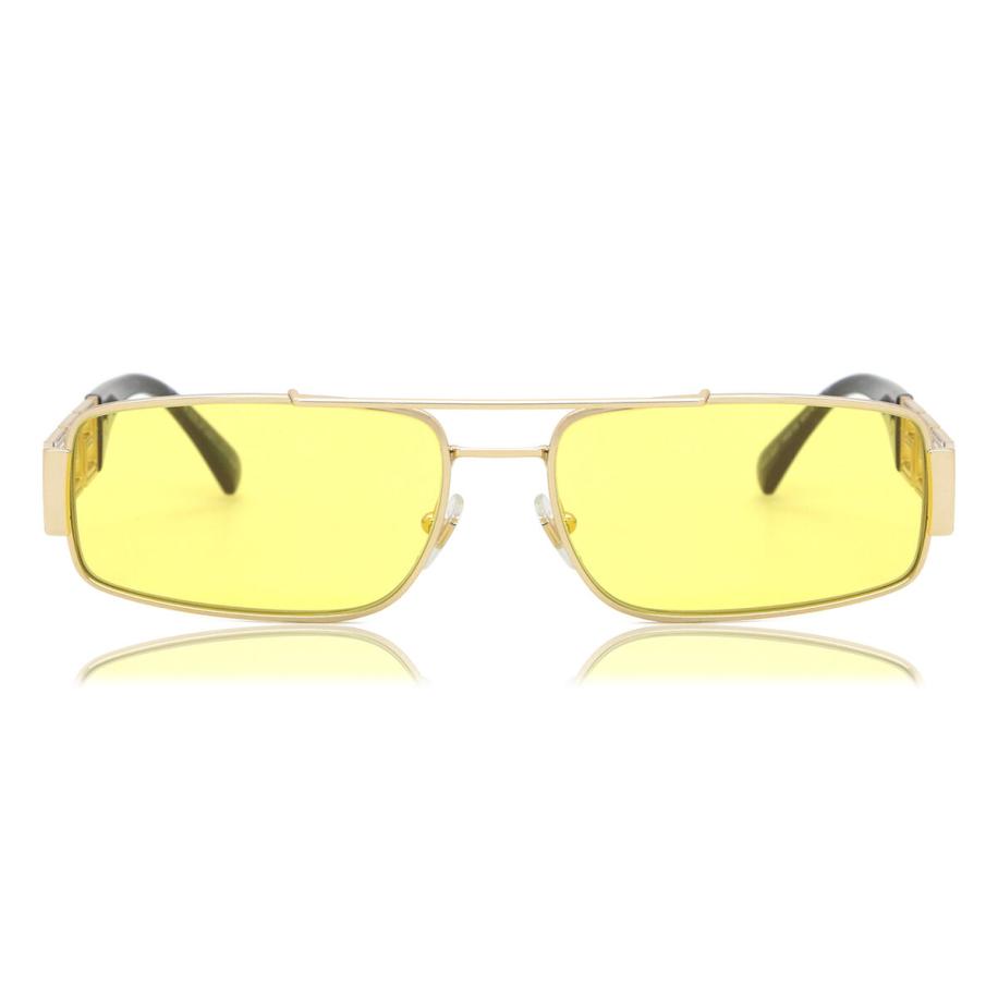 Versace VE2257 Aziatische pasvorm 1002C9 Goud Heren Zonnebril