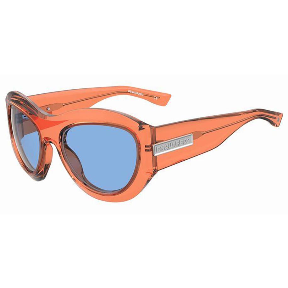 Dsquared2 D2 72/S L7Q/KU Oranje Heren Zonnebril