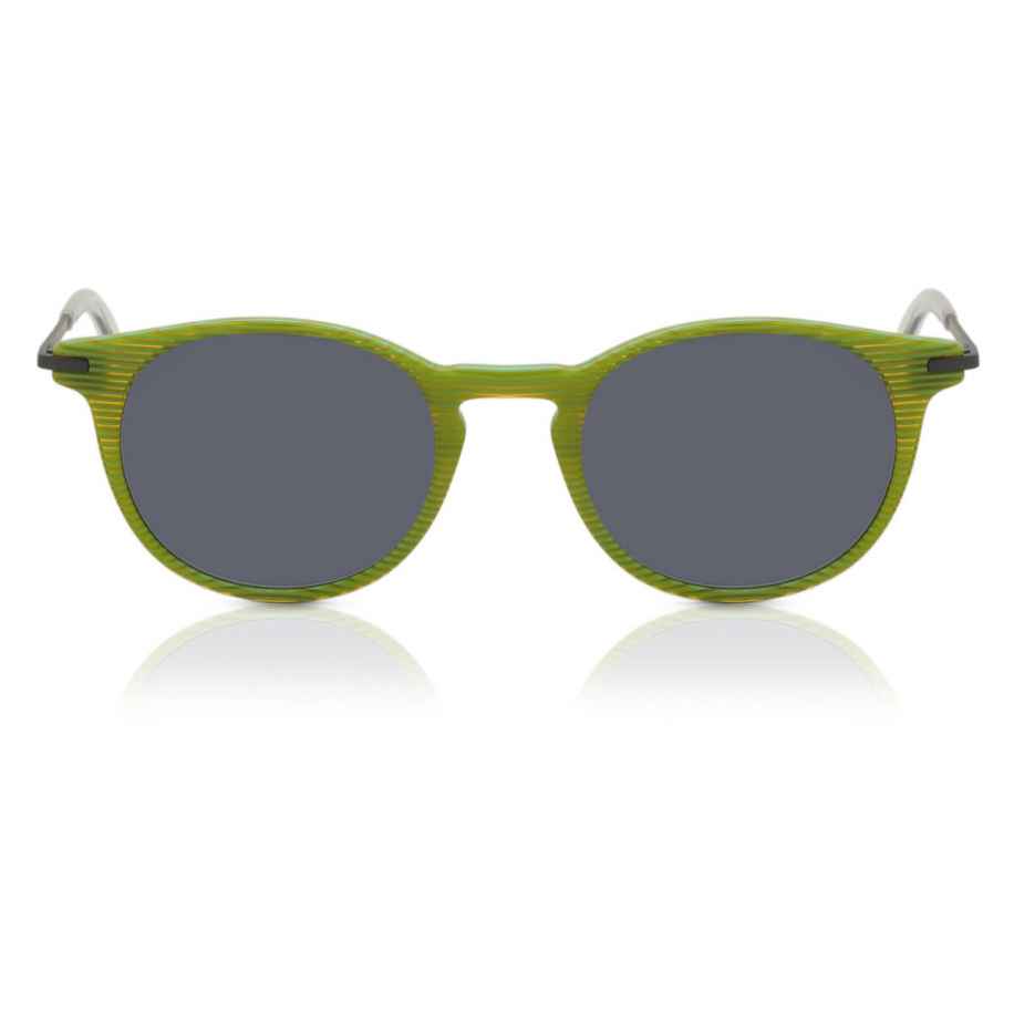 Heren Ovaal Volledige rand Plastic Groen Zonnebril - SmartBuy Collection