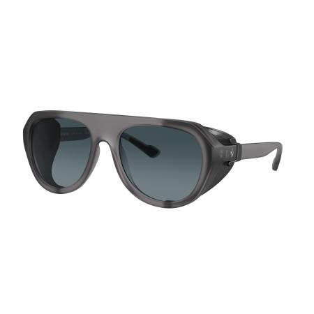 Ferrari Unisex Sunglass FH2002QU - Framekleur: Matgrijs, Lenskleur: Blauw gradiënt polarized