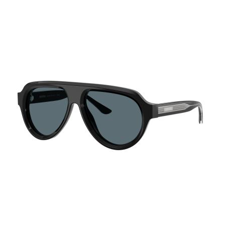 Ferrari Unisex Sunglass FH2019U - Framekleur: Glanzend zwart, Lenskleur: Blauw