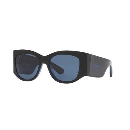 DIOR Vrouwelijk Sunglass Diornuit S1I Cd40168I - Framekleur: Zwart, Lenskleur: Blauw