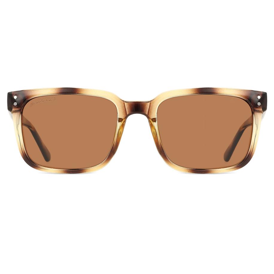 Montana Bril MP196 Polarized MP196D Tortoiseshell Heren Zonnebril