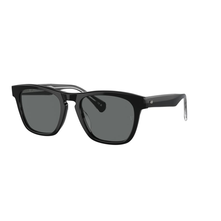 Oliver Peoples Unisex Sunglass OV5555SU R-3 - Framekleur: Zwart, Lenskleur: Grijs Polar Grijs