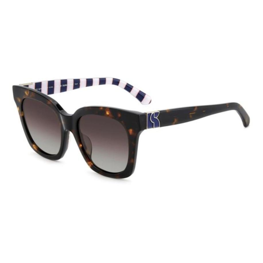 Kate Spade Constance/G/S Aziatische pasvorm Polarized 86/LA Tortoiseshell Dames Zonnebril