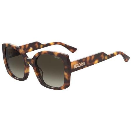 Moschino MOS124/S 05L/HA Tortoiseshell Dames Zonnebril