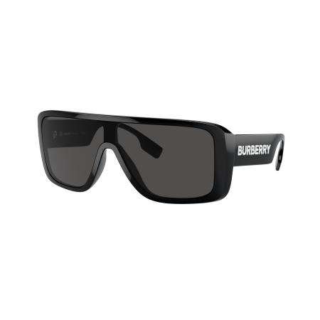 Burberry Mannelijk Sunglass BE4401U - Framekleur: Zwart, Lenskleur: Donkergrijs