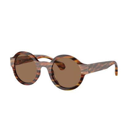 Alain Mikli Unisex Sunglass A05505 - Framekleur: Gespikkeld Havana, Lenskleur: Polar bruin