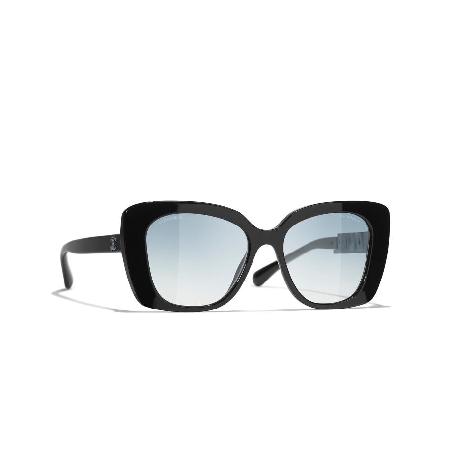Chanel Vrouwelijk Sunglass Square Sunglasses CH5422B - Framekleur: Blauw Vendome, Lenskleur: Blauw Blauw