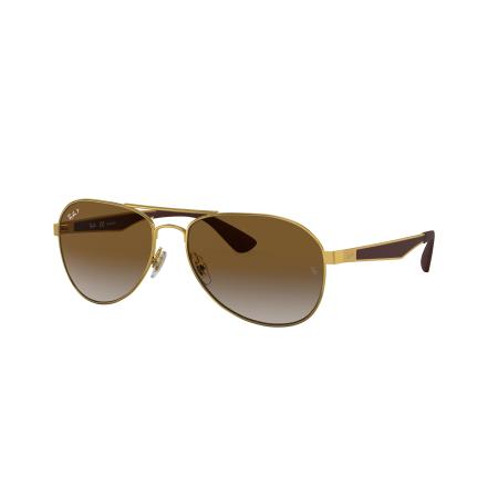 Ray-Ban Unisex Sunglass RB3549 - Framekleur: Arista goud, Lenskleur: Bruin