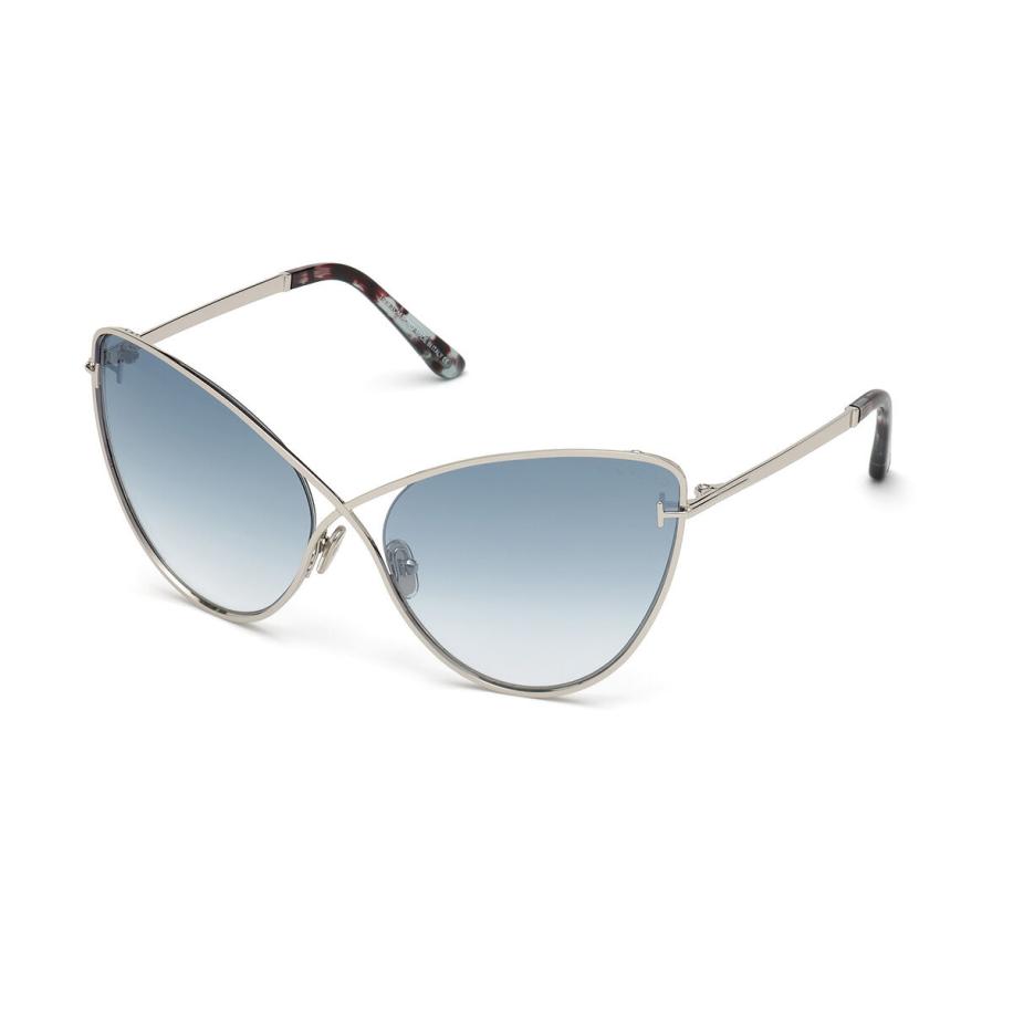 Tom Ford FT0786 LEILA 16X Zilver Dames Zonnebril