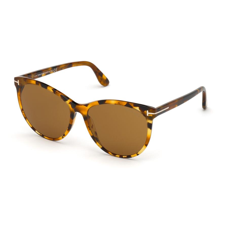 Tom Ford FT0787 MAXIM 55E Tortoiseshell Dames Zonnebril