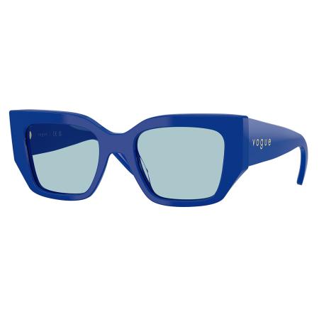 Vogue Bril VO5583SF Aziatische pasvorm 316272 Blauw Dames Zonnebril
