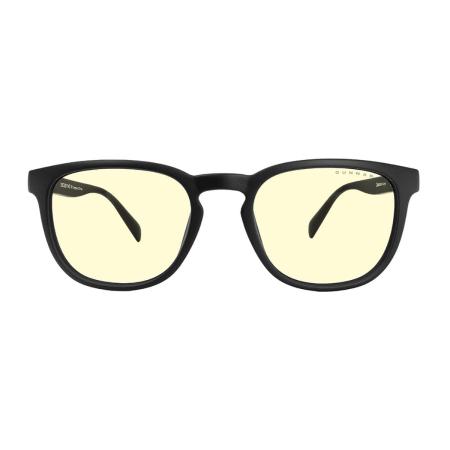 Gunnar OAKLAND Aziatische pasvorm Blauw-Light Block OAK-00101 Zwart Heren Bril