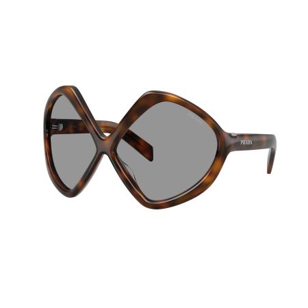 Prada Vrouwelijk Sunglass PR B21S - Framekleur: Juniper schildpad, Lenskleur: Grijs