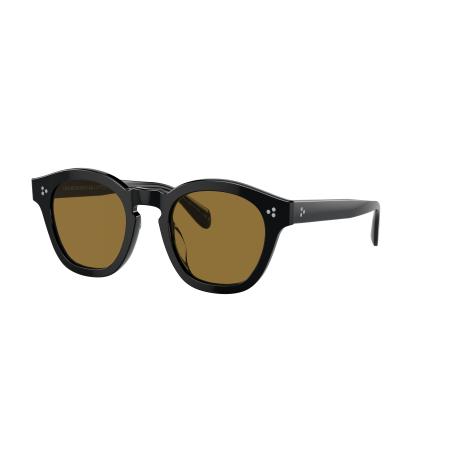 Oliver Peoples Unisex Sunglass OV5382SU Boudreau L.A - Framekleur: Zwart, Lenskleur: Cognac
